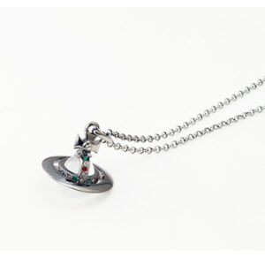 ヴィヴィアンウエストウッド VIVIENNE WESTWOOD オーブ ネックレス TINY ORB RUTHE N レディース 63020097-S001 ガンメタル 752014B-4 シルバー