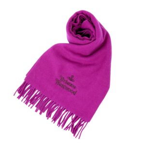 ヴィヴィアンウエストウッド VIVIENNE WESTWOOD マフラー 24-W00Q7-G410 レディース メンズ フューシャ フクシア マフラー