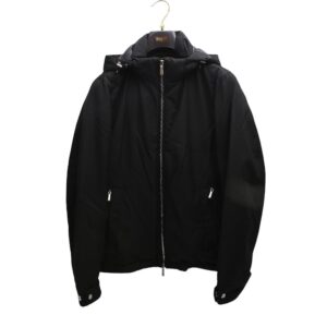 ムーレー MOORER ALBINI-PUM ダウンジャケット アウター MOUGI100090-ALBINI-NERO-50 メンズ ブラック ダウンジャケット