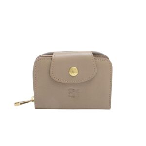 イルビゾンテ IL BISONTE SMALL WALLET ACERO キーケース SSW013-PV0005-GY103B メンズ レディース 本革 レザー グレージュ