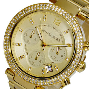 マイケルコース MICHAEL KORS PAKER クオーツ レディース クロノグラフ 腕時計 MK5354 ゴールド