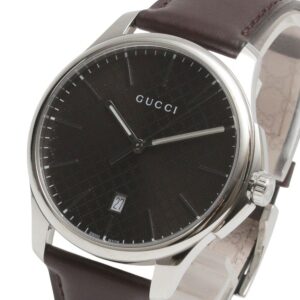 グッチ GUCCI G-TIMELESS YA126318 腕時計 ユニセックス ブラウン クオーツ アナログ 並行輸入品
